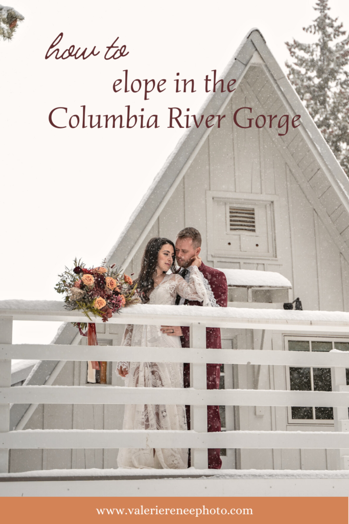 how to elope in the columbia river gorge